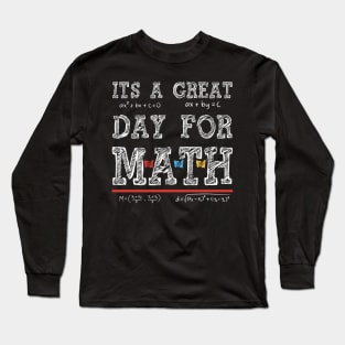 Math Teacher Long Sleeve T-Shirt